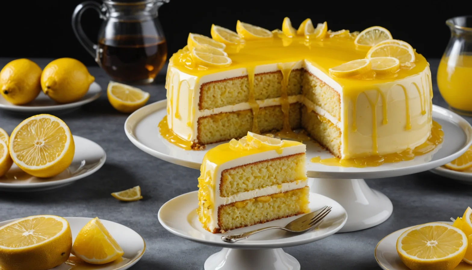 gelée de citron pour gâteau